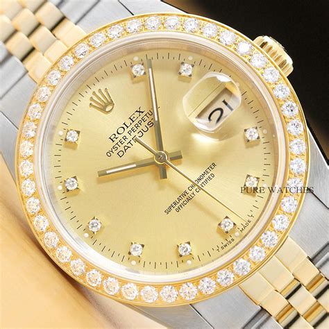 rolex replicas swiss made diamond bezel|authentic rolex diamond bezels.